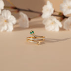 Serpentina Emerald Ring - GWR-59