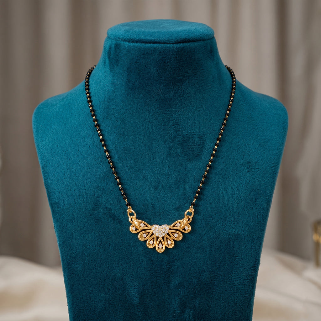 Golden Royal Bloom Mangalsutra - GM-19