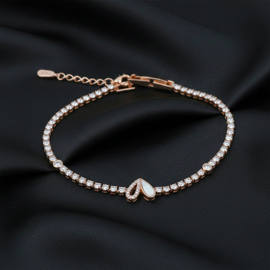 Elysia Pearl Drop Bracelet - GWB-97