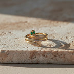 Serpentina Emerald Ring - GWR-59