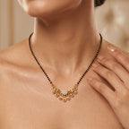 Golden Royal Bloom Mangalsutra - GM-19