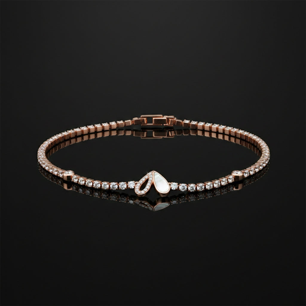 Elysia Pearl Drop Bracelet - GWB-97