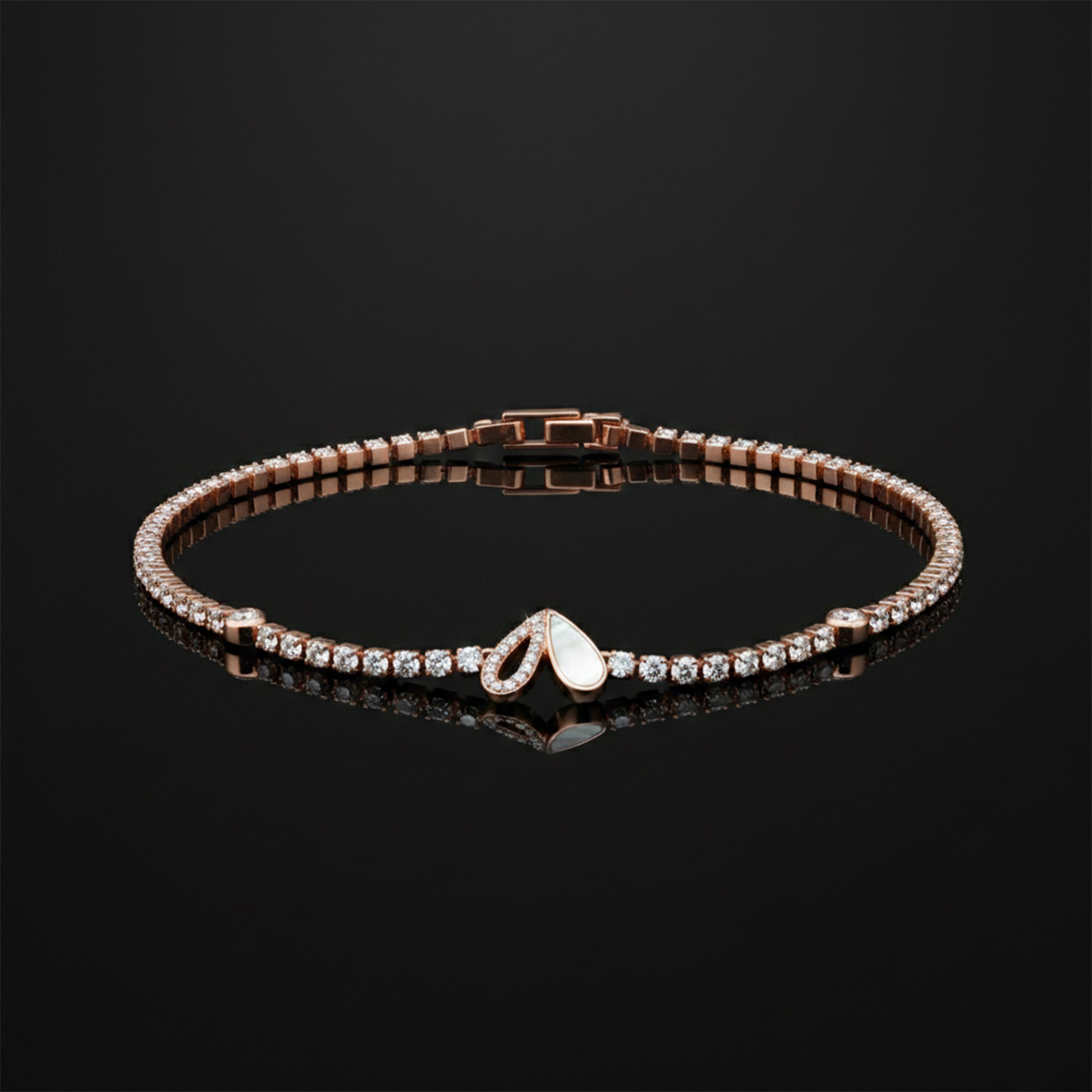 Elysia Pearl Drop Bracelet - GWB-97
