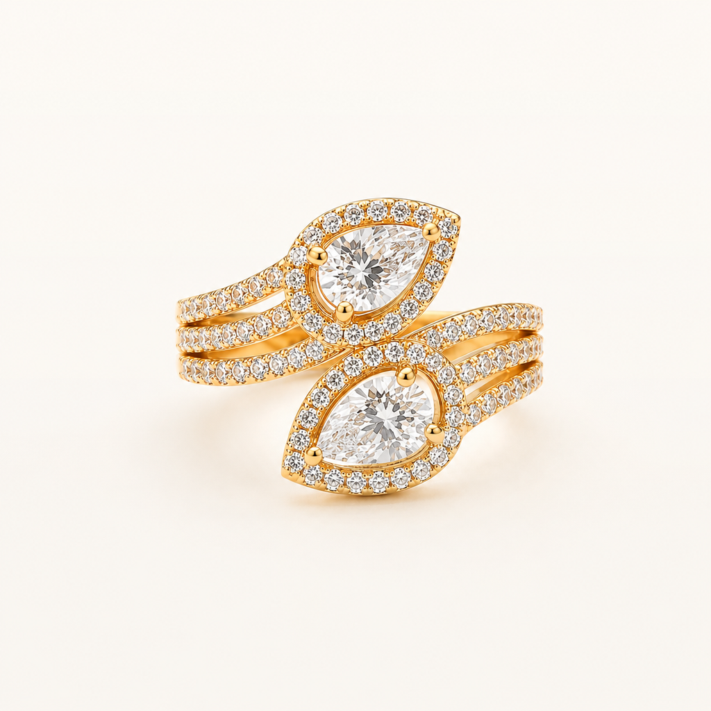 Twin Radiance Ring - GWR-9