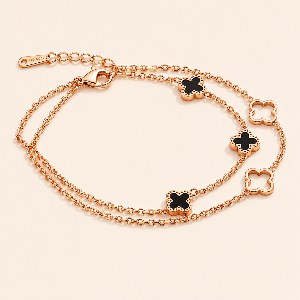 Noir Clover Bracelet - GWB -6