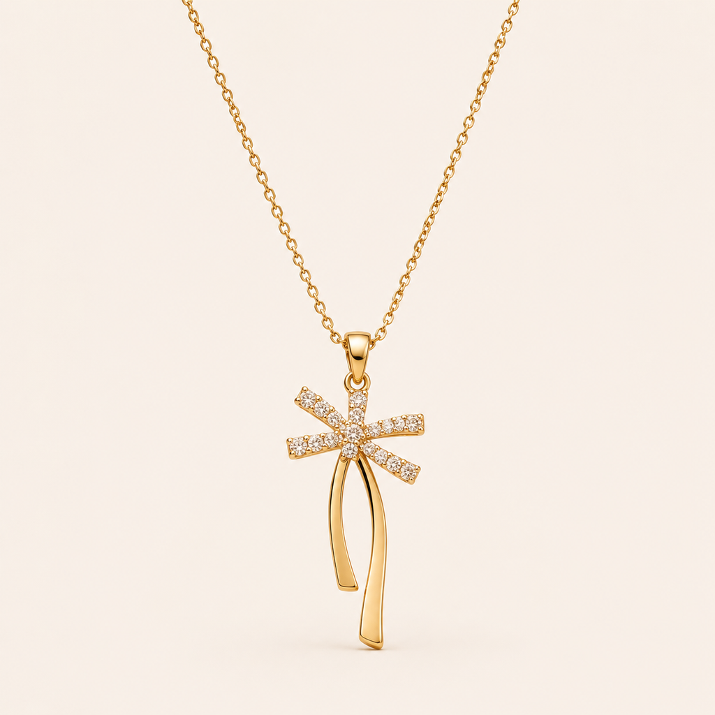 Lueur Ribbon Necklace