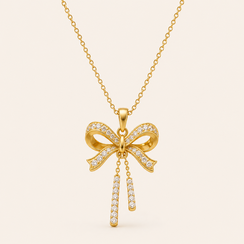Etoile Bow Necklace
