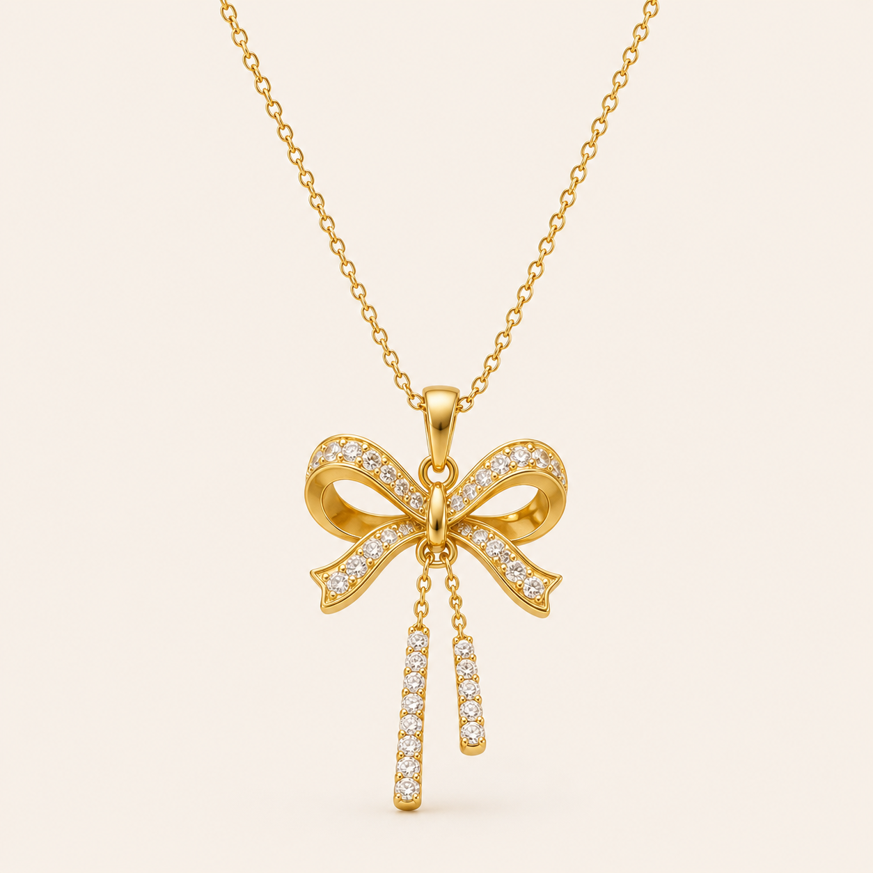 Etoile Bow Necklace
