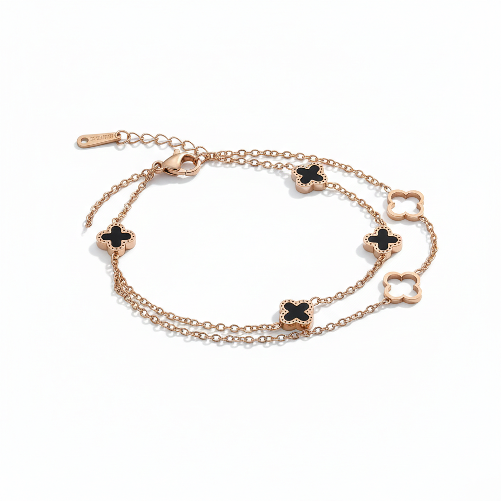 Noir Clover Bracelet - GWB -6