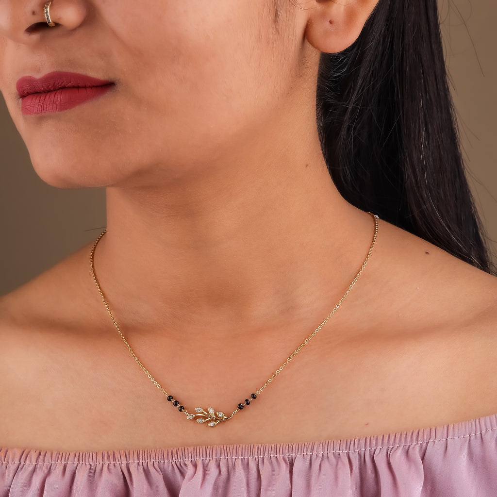 Golden Vine Serenity Mangalsutra - GM-9