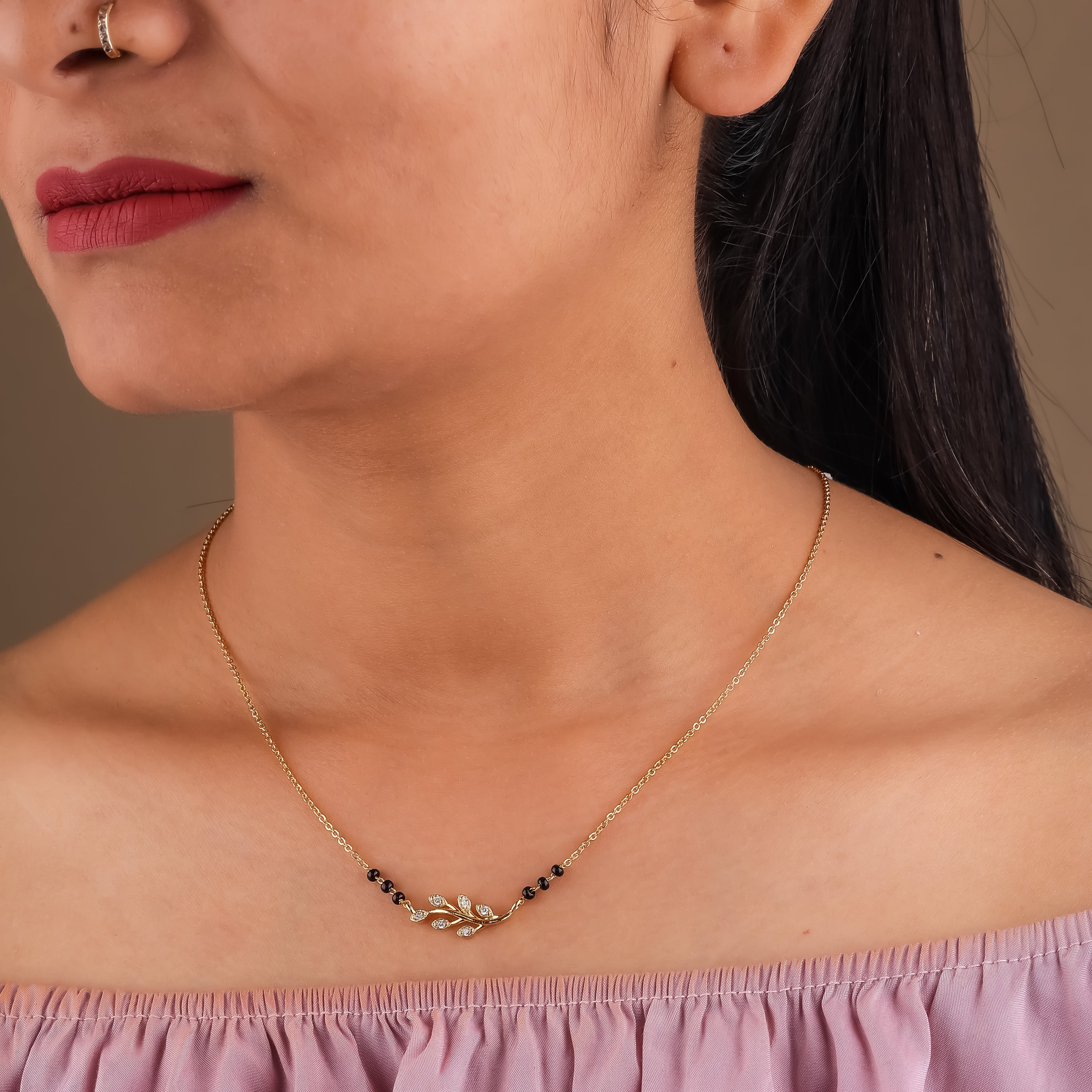 Golden Vine Serenity Mangalsutra - GM-9