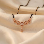 Rose Teardrop Elegance Mangalsutra  - GM-54